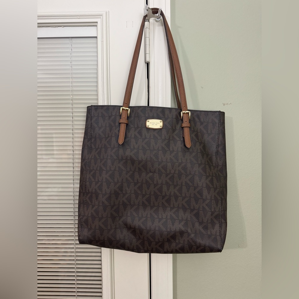 Michael Kors Dark Brown Signature Tote